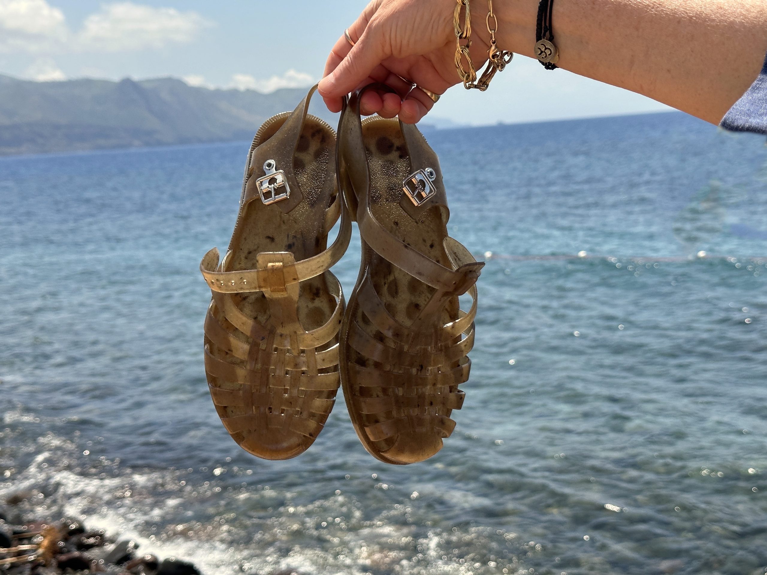 French Jelly Sandals