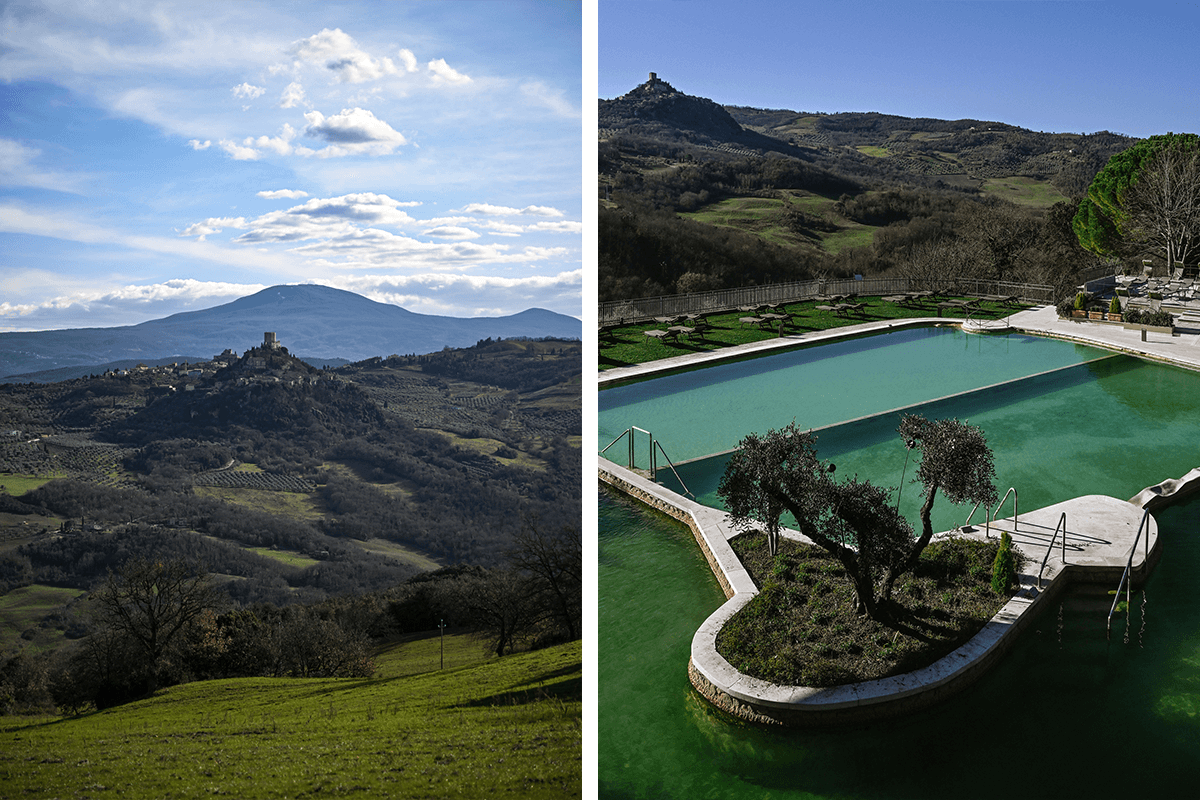 Dispatch from Bagno Vignoni, Tuscany