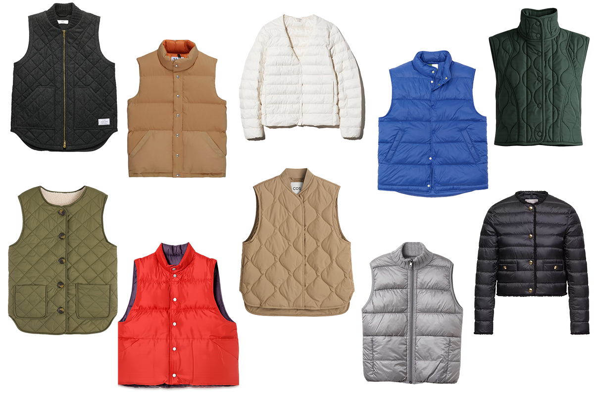 Layerable Vests and Puffers