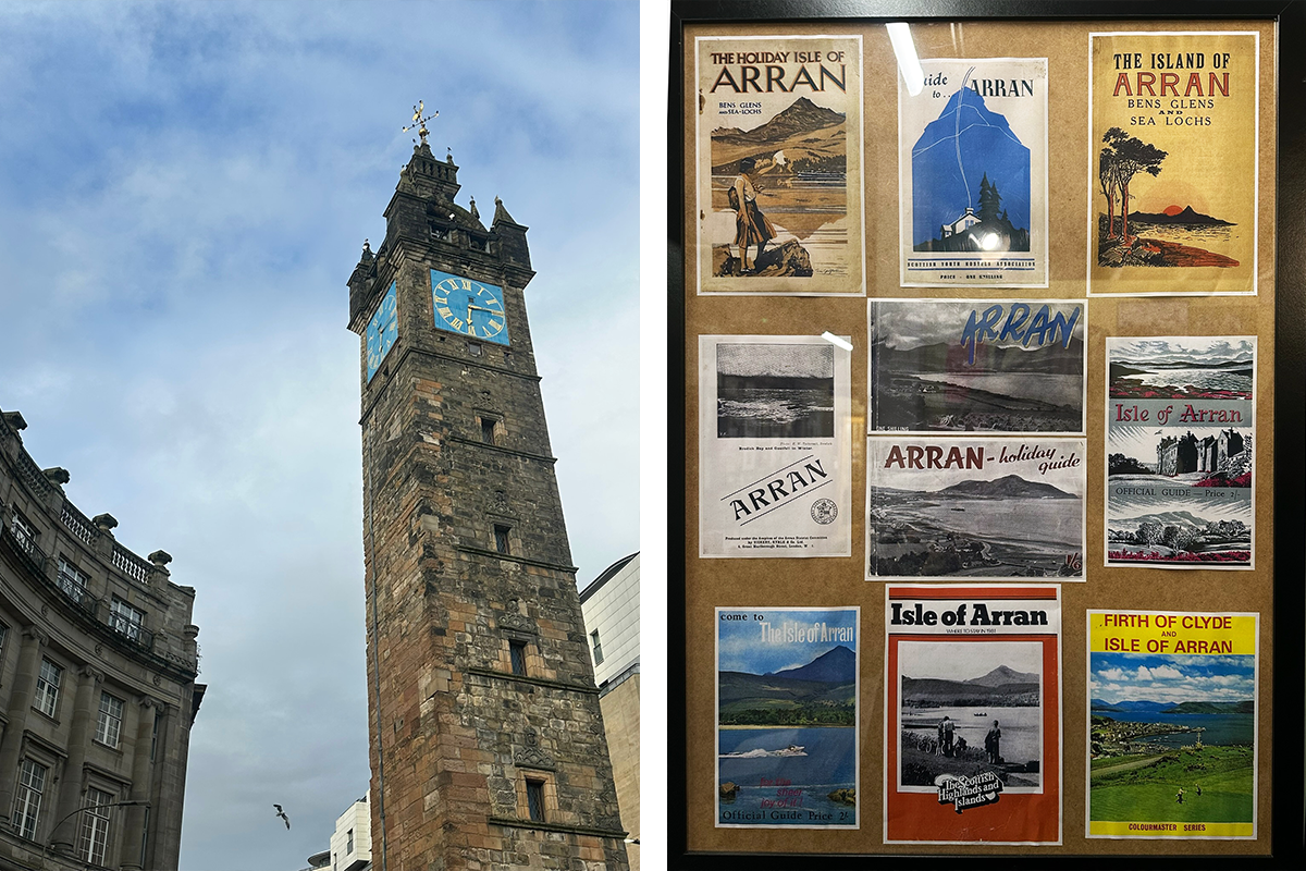 Dispatch from Glasgow and the Isle of Arran